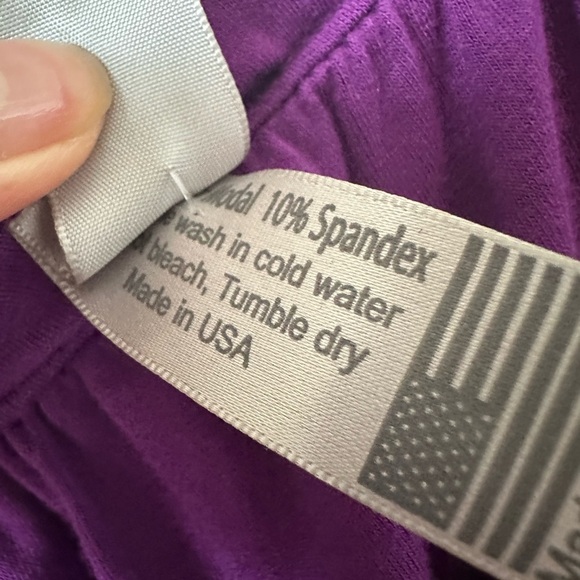 GO COUTURE Purple Tube Top Maxi Casual Summer Dress Medium BNWT - Picture 7 of 7